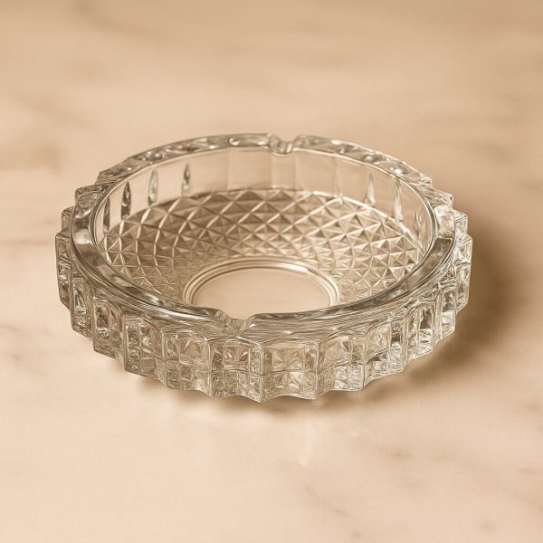 Aschenbecher Glas Groß