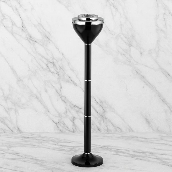 Standaschenbecher Schwarz