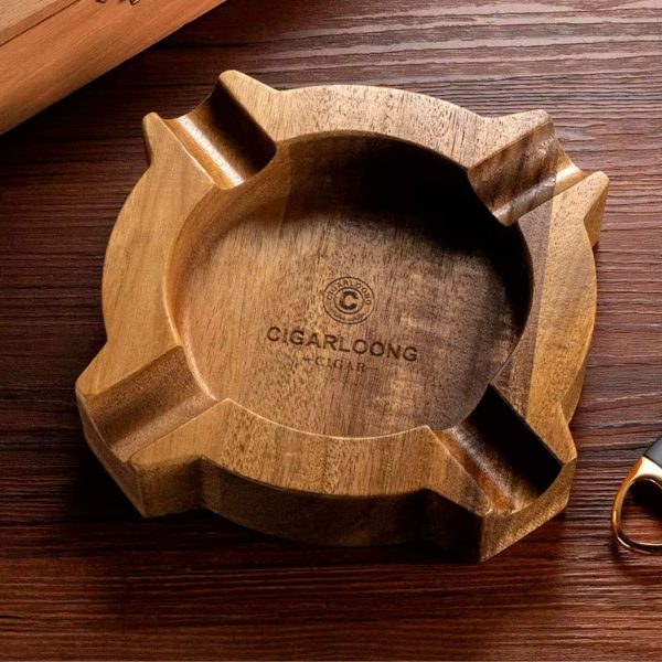 Zigarren Aschenbecher Holz