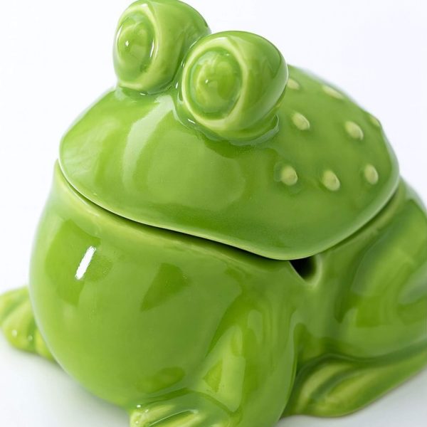 Aschenbecher Frosch