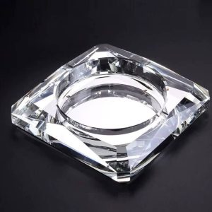 Aschenbecher Glas 20 cm