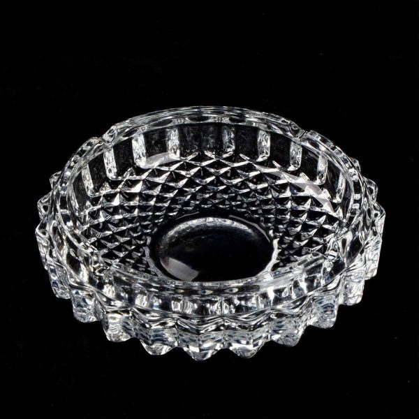 Aschenbecher Glas Massiv