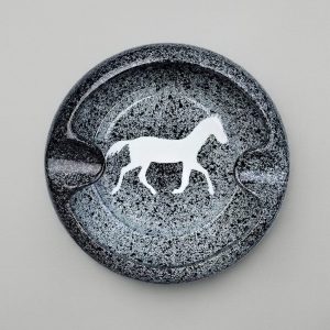 Zigarren Aschenbecher Pferd