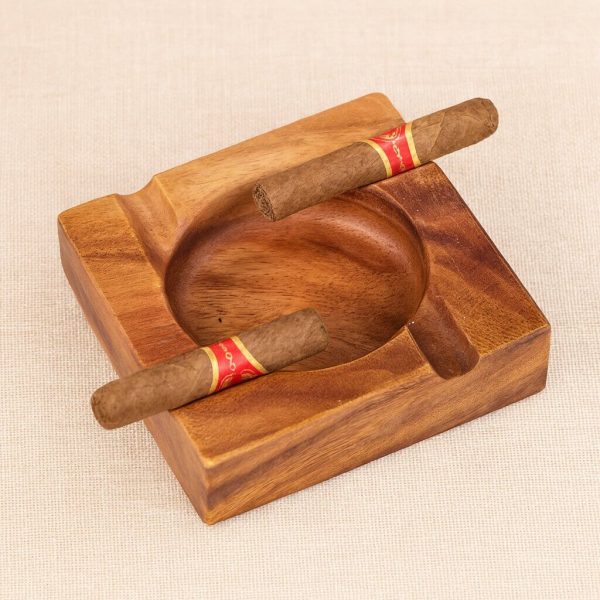Aschenbecher Zigarre Holz