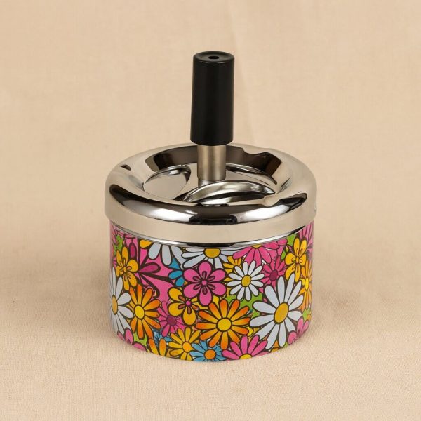 Dreh Aschenbecher Blumen