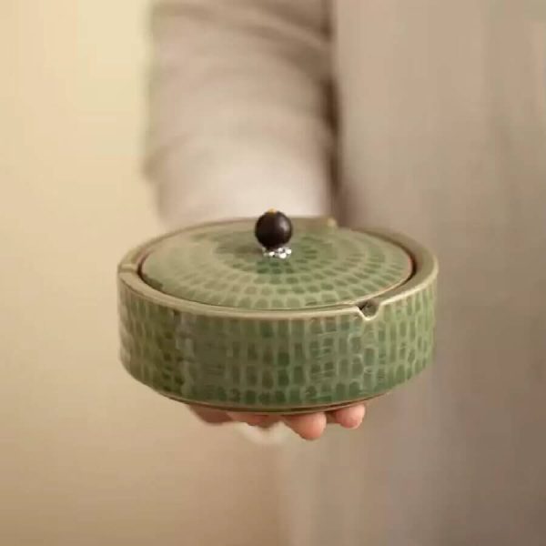 XXL Aschenbecher mit Deckel