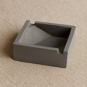 Aschenbecher Beton quadratisch