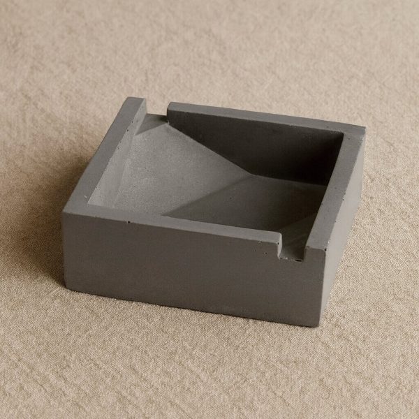 Aschenbecher Beton quadratisch
