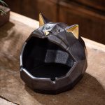 Aschenbecher Katze Origami