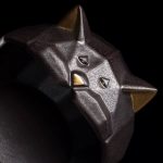 Aschenbecher Katze Origami