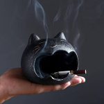 Aschenbecher Katzenkopf