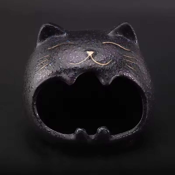 Aschenbecher Katzenkopf