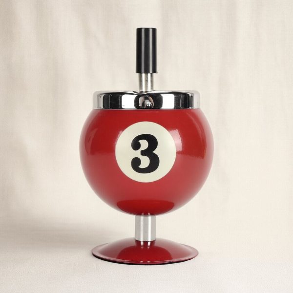 Billard Aschenbecher Rot