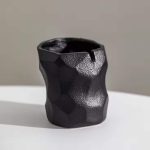 Design Aschenbecher Schwarz