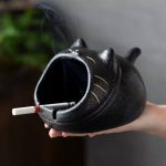 Katzen Aschenbecher
