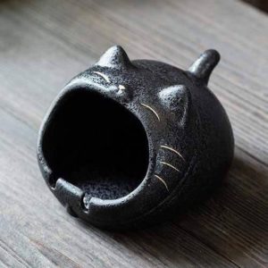 Katzen Aschenbecher