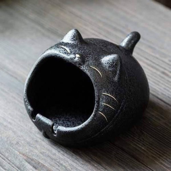 Katzen Aschenbecher