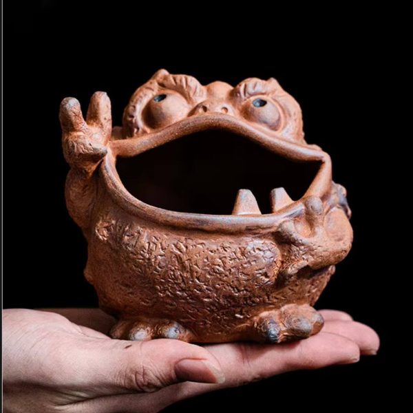 Kröte Aschenbecher