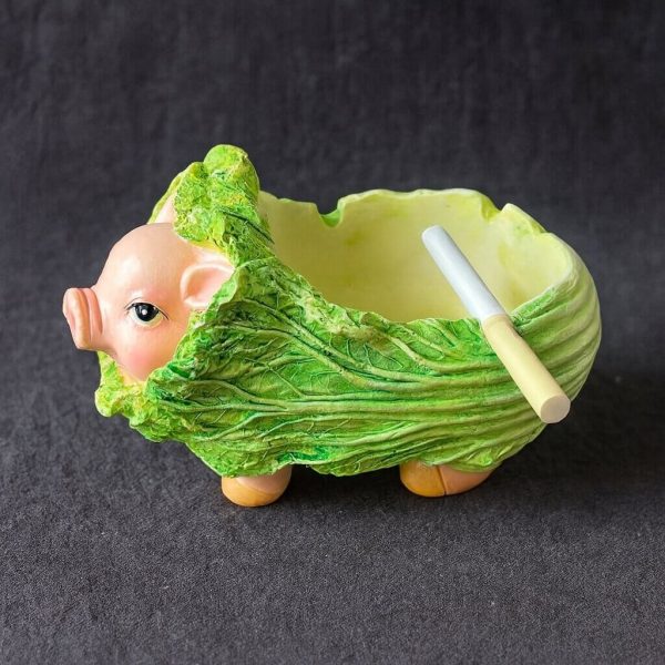 Lustiger Schwein Aschenbecher